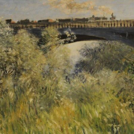 'Le pont d'Argenteuil' ~ Technique Monet ~ Style Savonarola
