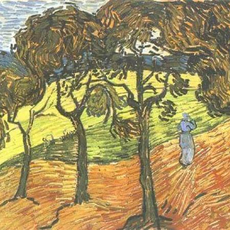 'Sous l'arbre' ~ Technique Van Gogh ~ Style Savonarola