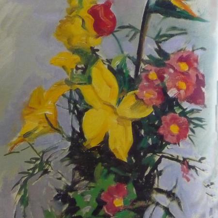 'Bouquet de fleurs' ~ Technique et Style Savonarola
