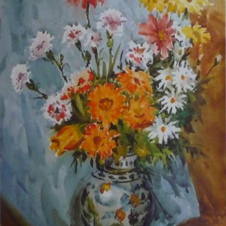 'Fleurs en vase' ~ Technique et Style Savonarola