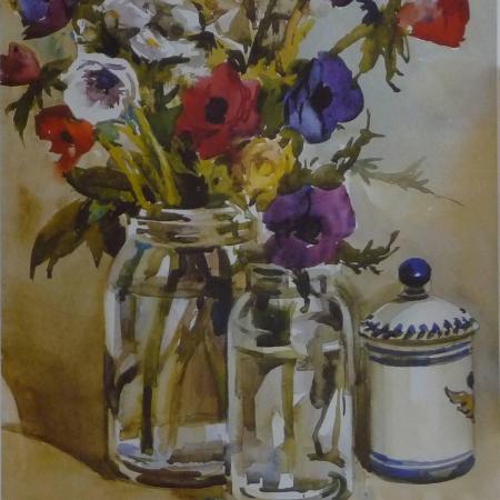 'Anémones et marguerites' ~ Technique et Style Savonarola