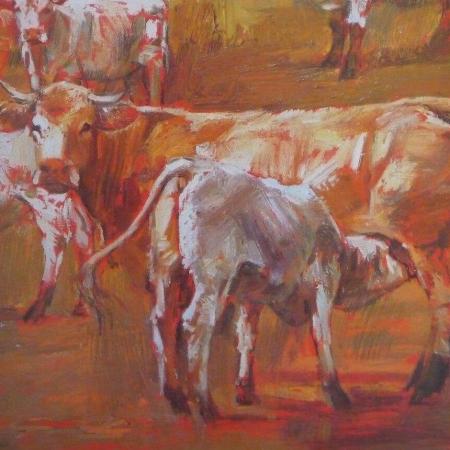 'La vache et son petit' ~ Technique et Style Savonarola