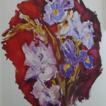 'Iris et glaieul' ~ Technique et Style Savonarola