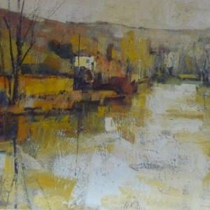 'Le lac du village' ~ Technique et Style Savonarola