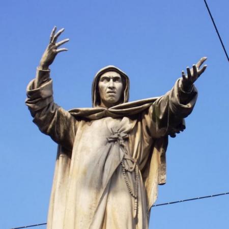 STATUE SAVONAROLE GIROLAMO