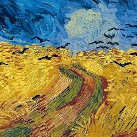 'Champs de blés' ~ Technique Van Gogh ' ~ Style Savonarola