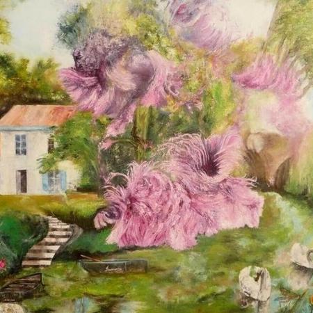 'Cendres de roses' ~ Huile sur toile