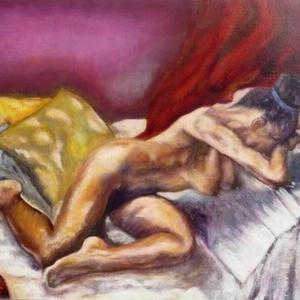 'Nu féminin' ~ Huile sur toile