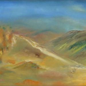 'Paysage Texans' ~ Huile sur toile